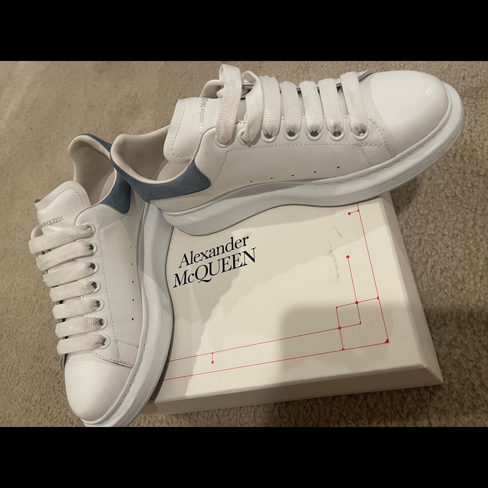 Alexander McQueen Women’s white sneakers